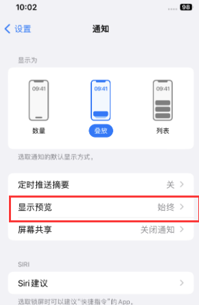 麻阳苹果售后维修中心分享iPhone手机收不到通知怎么办 