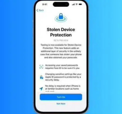麻阳苹果授权维修店分享被盗设备保护功能开启方法 
