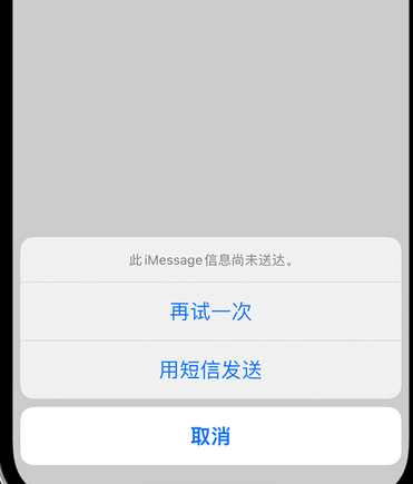 麻阳apple维修iPhone上无法正常发送iMessage信息