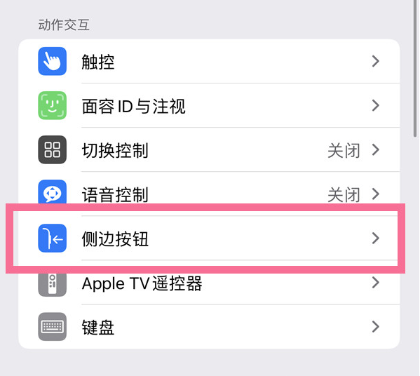 麻阳苹果14维修店分享iPhone14 Plus侧键双击下载功能关闭方法 